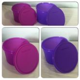 Tupperware - Kit 2 Tupper Caixa Roxa