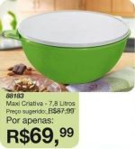 Tupperware Maxi Criativa Verde 7800 ml